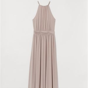 Long Sleeveless Maxi dress. H&M. Powder Pink. BRAND NEW. SIZE SMALL
